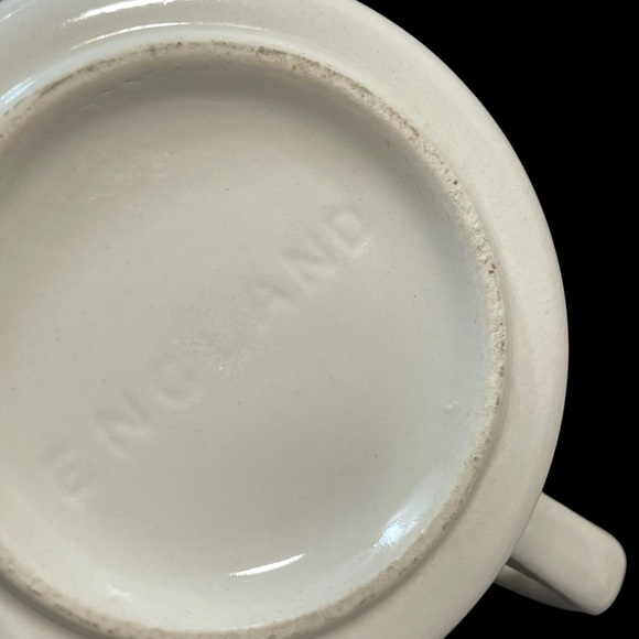 Vintage 1960s H. Aynsley & Co Ltd English Ironstone Staffordshire Cup Saucer - Picture 12 of 12